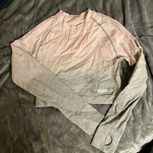 Gymshark cropped long sleeve